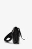 Christian Dior Black Leather Saddle Belt Bag