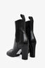 Bottega Veneta Black Ankle Heeled Boots Size 38.5