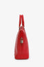 Louis Vuitton 2007 Red Epi Leather Vertical Lockit Bag