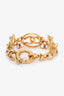 Pre-loved Chanel™ 1993 Gold Tone CC Logo Openwork Round Link Bracelet