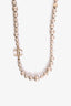Pre-loved Chanel™ Grey Pearl God CC Long Necklace
