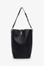 Saint Laurent Black Calfskin Le 37 YSL Large Bucket Bag