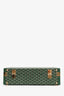 Goyard Green Goyardine Trunk Briefcase
