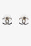 Pre-loved Chanel™ Rhinestone CC Stud Earrings