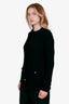 Pre-loved Chanel™ Black Cotton Cardigan Size 36