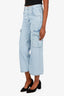 Agolde Light Blue Denim Cargo Pants Size 25