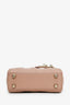 Christian Dior 2022 Blush Cannage Lambskin Micro Lady Dior Bag