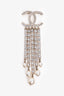 Pre-loved Chanel™ Pearl and Crystal Fringe CC Brooch