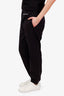 Chrome Hearts Black Nylon Monogram Cross Jacquard Track Pants Size M