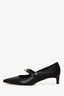 Hermès Black Leather 'Kiara 40' Heels Size 38