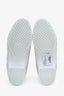 Pre-loved Chanel™ White Leather Mesh High Top Sneakers Size 39