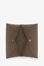 Hermès 2023 Etaupe Epsom Leather Calvi Card Holder