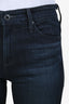 AG Dark Blue Denim 'Farrah' High Rise Skinny Jean Size 25