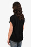 Saint Laurent Black Logo Star Graphic Muscle Shirt Size S