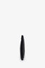 Salvatore Ferragamo Black Grained Leather Zip Pouch