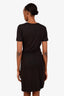 Veronica Beard Black Ruched 'Bernice' Dress Size XS