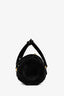 Pre-loved Chanel™ 2021+ Black Velvet Micro Bowling Bag