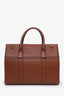 Mulberry Brown Leather Medium Bayswater Satchel With Strap