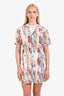 Missoni Limited Multicolour Metallic Graphic Midi Dress Size M