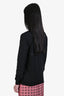 Balmain Black White Logo Crewneck Sweatshirt Size 34