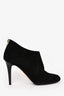 Jimmy Choo Black Suede Ankle Booties Size 38
