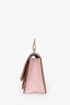 Max Mara Pink Leather Flap Shoulder Bag