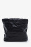 Pre-loved Chanel™ 2022+ Black Quilted Calfskin Mini 22 Bag