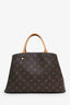 Louis Vuitton Brown Monogram Montaigne MM Top Handle Bag