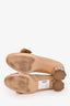 Salvatore Ferragamo Beige Patent Bow Pumps Size 8