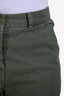 Nili Lotan Green Utility Cropped Pants Size 0