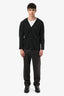 Tom Ford Brown Wool Silk Trousers Size 44 Mens