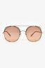 Chloe Brown 42S Aviator Sunglasses