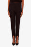 Saint Laurent Black Stirrup Leggings Size XL