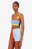 The Row Blue/Brown Multicolour Tank and Short Set Size 0
