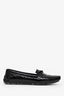Prada Black Patent Bow Loafers Size 35