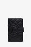 Pre-loved Chanel™ 2015 Black Leather Quilted Bifold Cambon Wallet