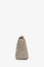 Loro Piana Grey Python Leather Mini Pouch