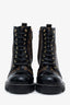 Louis Vuitton Brown Monogram Patent Star Trail Lace-Up Boots Size 38