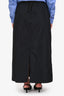 Sofie D'Hoore Black Nylon Long Skirt Size 40