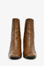 Reike Nen Brown Croc Embossed Square Toe Boot Size 8