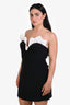 Filiarmi Black/White 'Dolly' Mini Dress Size 6