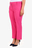 Frame Pink Le Crop Mini Boot Trousers Size 10