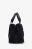 Balenciaga Black Canvas Cabas XS Tote Bag with Pouch