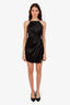 T by Alexander Wang Black Silk Strappy Dress Size 2