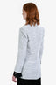 Pre-loved Chanel™ 2014 Off White Single Breasted Blazer Size 40