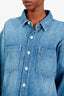 Reformation Light Blue Denim 'Edie' Shirt Dress Size 0