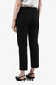 Jil Sander Black Folded Pants Size 38