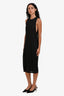Acne Studios Black Sleeveless Midi Dress Size M
