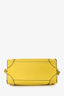 Celine Yellow Nano Grained Calfskin Leather Luggage Bag