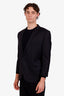 Dolce & Gabbana Navy Pinstripe Virgin Wool Single-Breasted Blazer Size 54 Men's